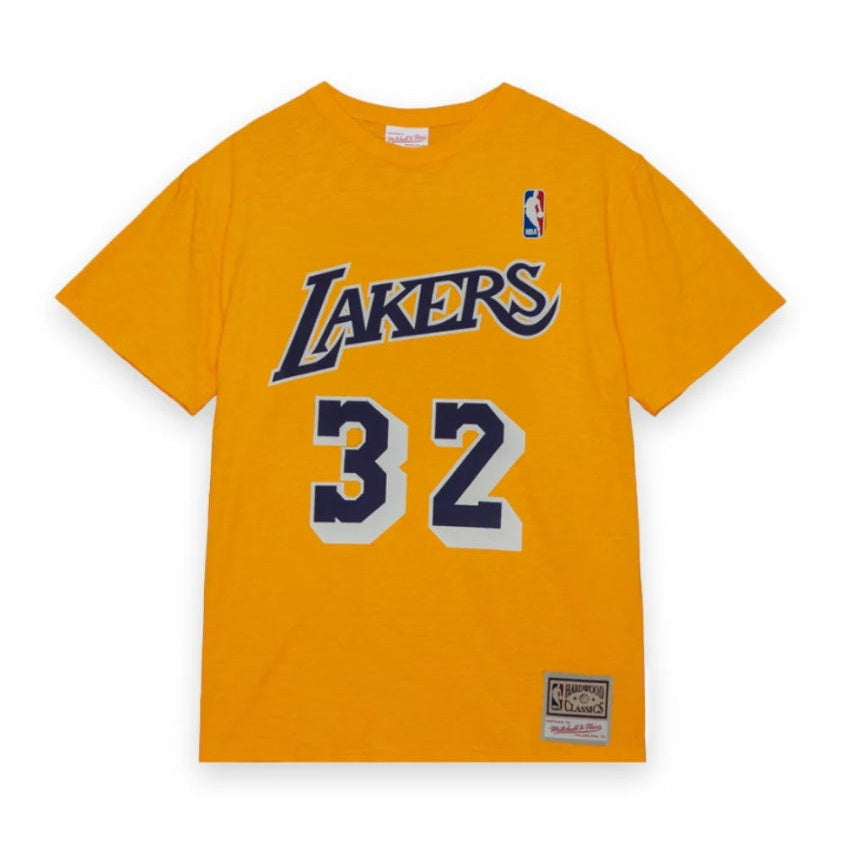 T-shirt Mitchell & Ness Magic J Yellow