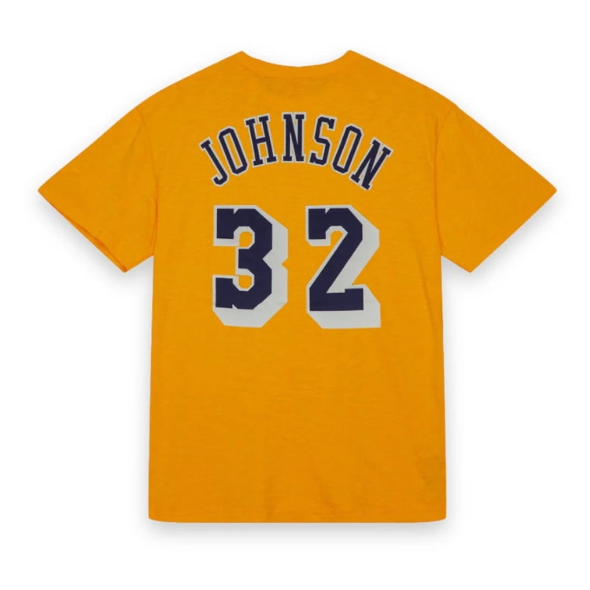 T-shirt Mitchell & Ness Magic J Yellow
