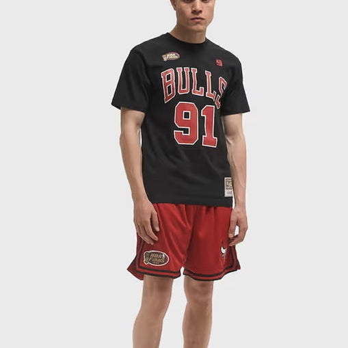 T-shirt Mitchell & Ness Rodman black