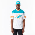 T-shirt New Era Miami Dolphins NFL Wordmark Graphic white