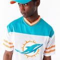 T-shirt New Era Miami Dolphins NFL Wordmark Graphic white