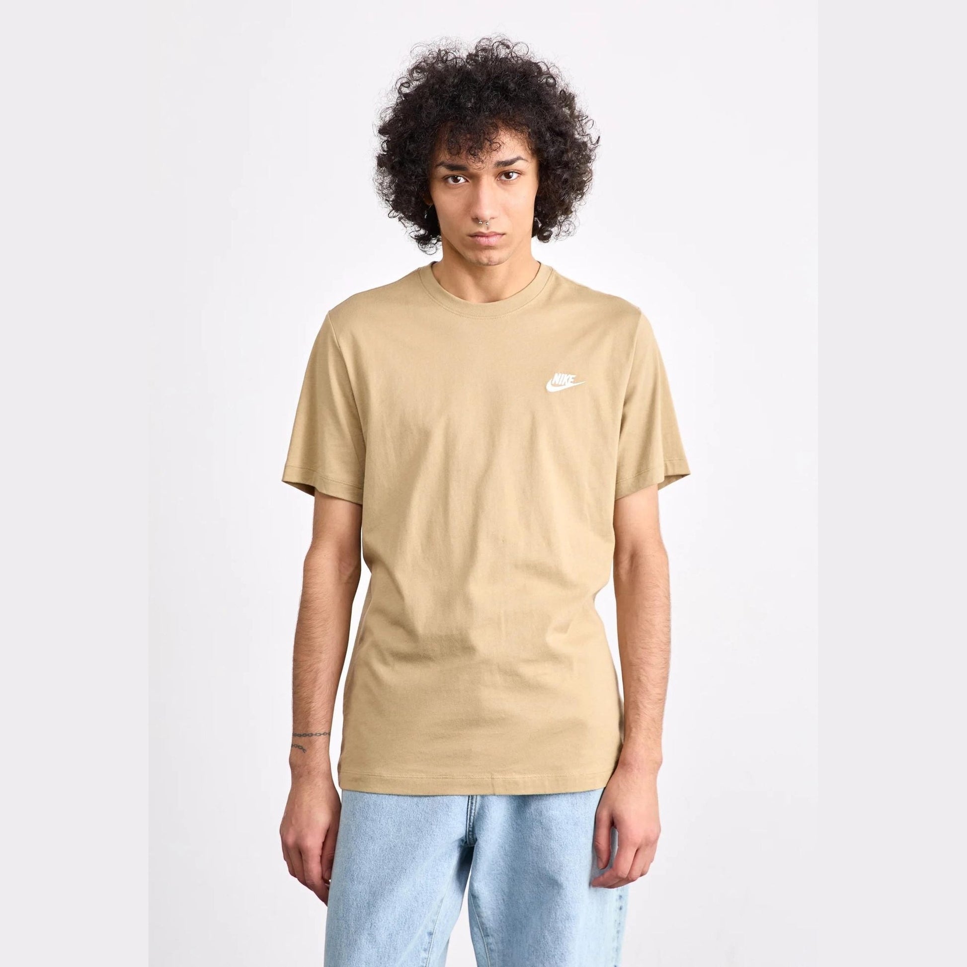 T-shirt Nike Sportswear Club 297 parachute beige