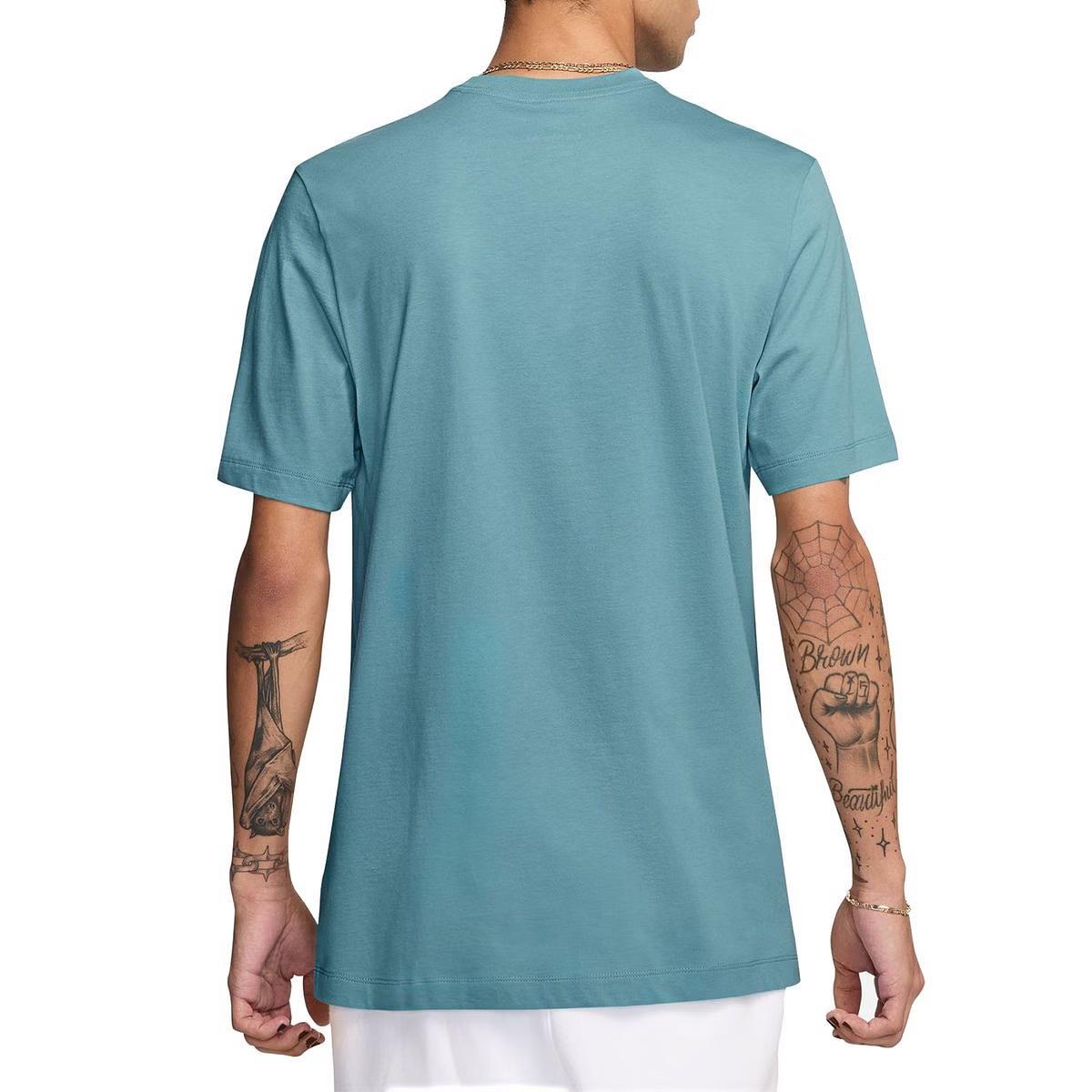 T-shirt Nike Sportswear Club 465 denim turquoise
