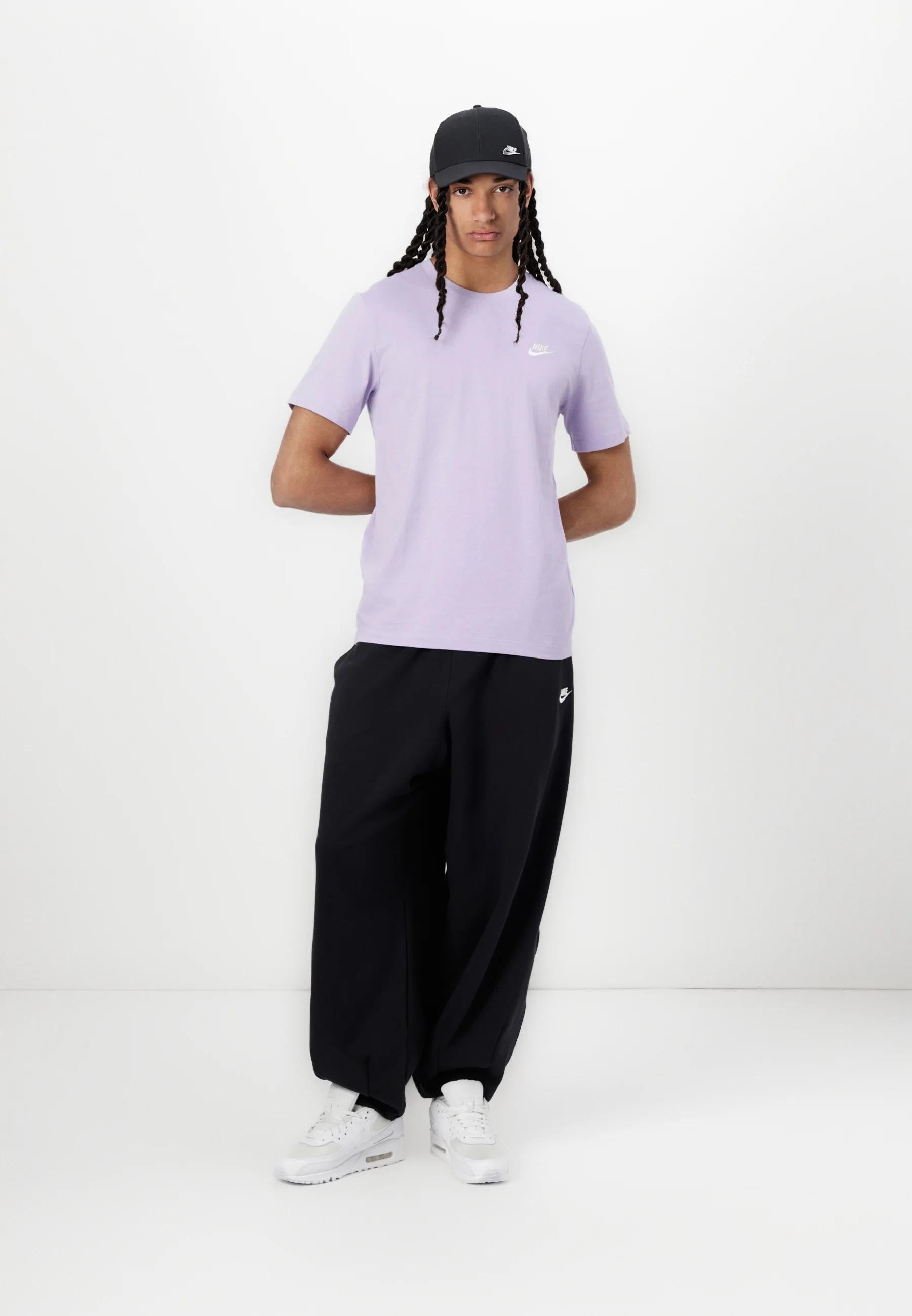 T-shirt Nike Sportswear Club 515 lilla