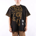 T-shirt Octopus black yellow Evangelion Eva 00