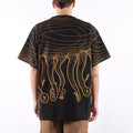 T-shirt Octopus black yellow Evangelion Eva 00