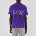 T-shirt Octopus purple Outline Band