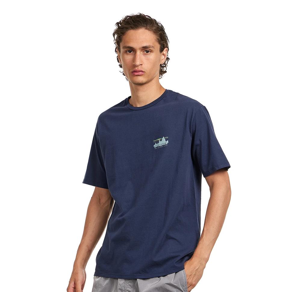 T-shirt Patagonia 73 Skyline Organic new navy