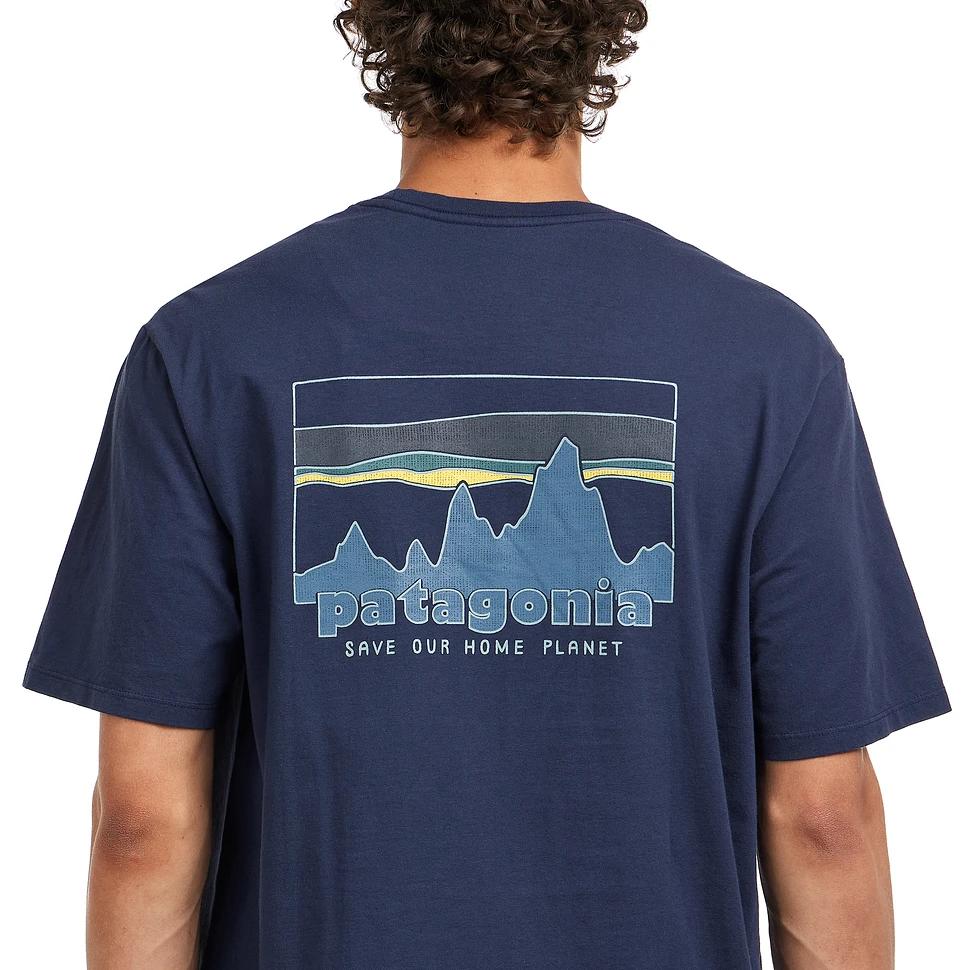 T-shirt Patagonia 73 Skyline Organic new navy