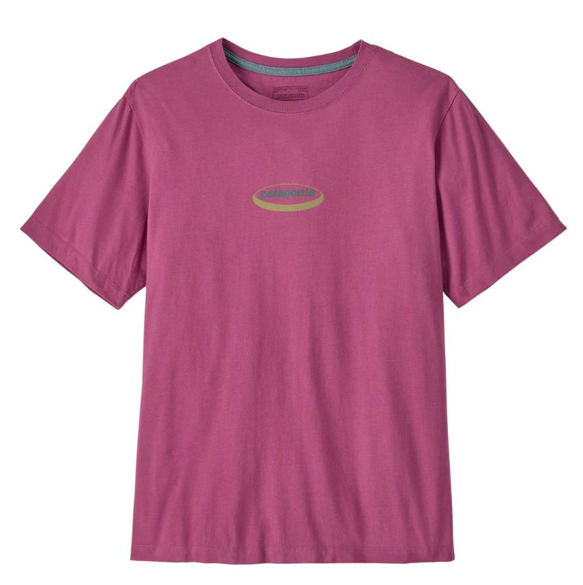 T-shirt Patagonia 95 Oval Logo Pink