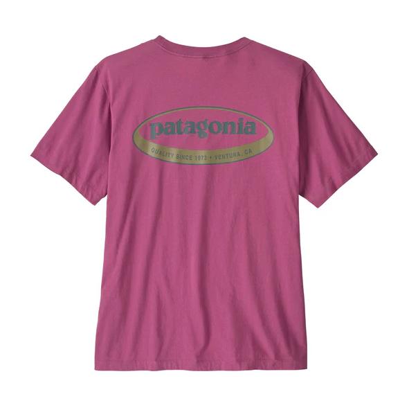 T-shirt Patagonia 95 Oval Logo Pink