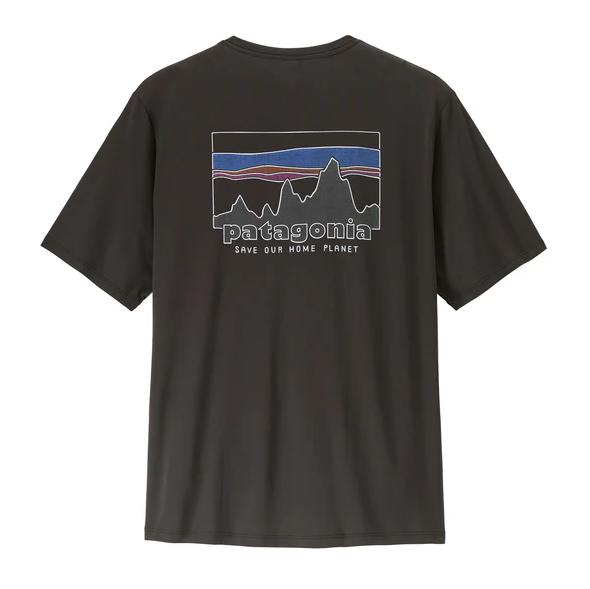 T-shirt Patagonia Cap Cool 73 Black