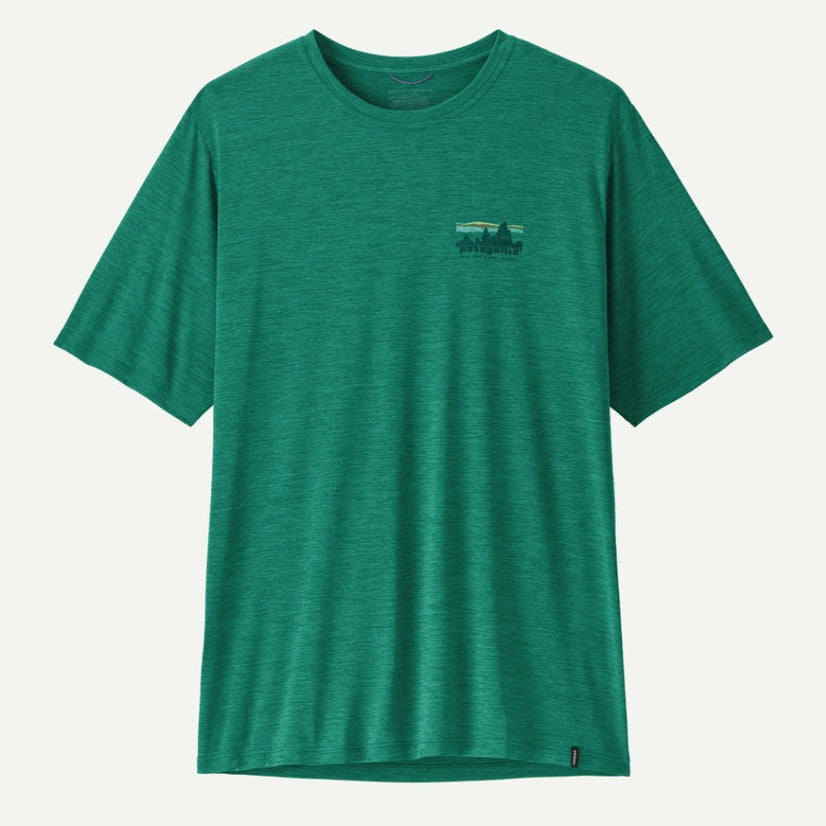 T-shirt Patagonia Cap Cool 73 Green