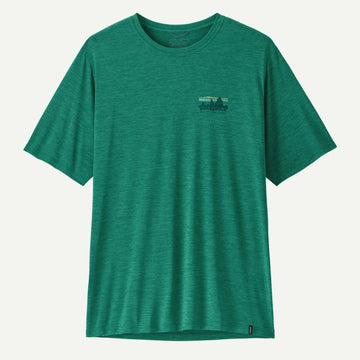 T-shirt Patagonia Cap Cool 73 Green
