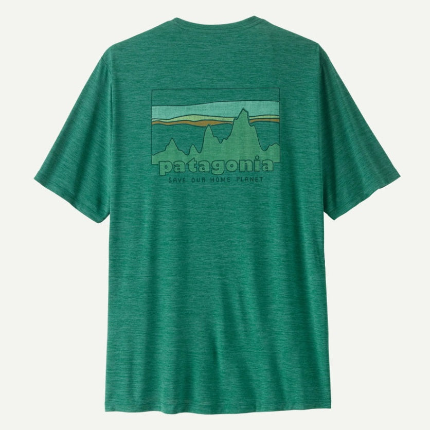 T-shirt Patagonia Cap Cool 73 Green