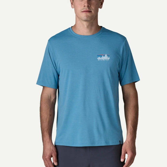T-shirt Patagonia Cap Cool 73 Green