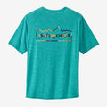 T-shirt Patagonia Cap Cool Daily Graphic Unity Fitz subtidal blue x-dye