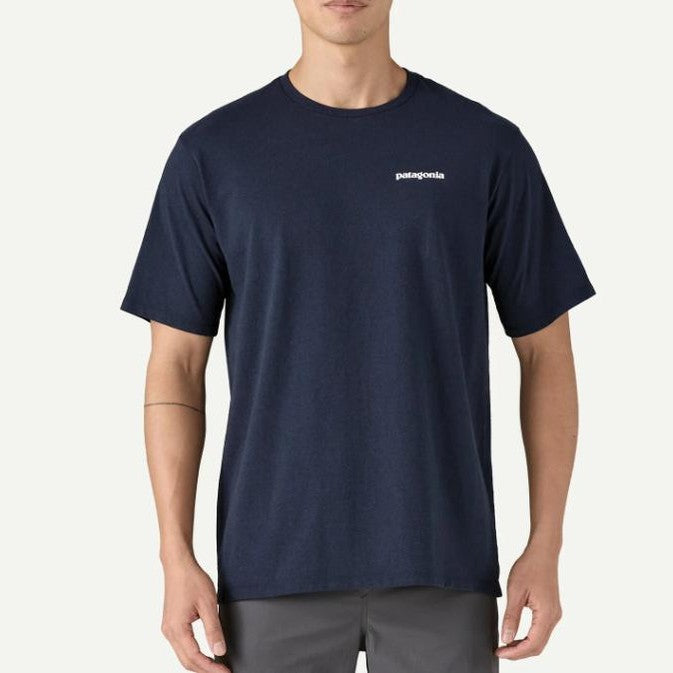T-shirt Patagonia Logo Resp Navy