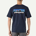 T-shirt Patagonia Logo Resp Navy