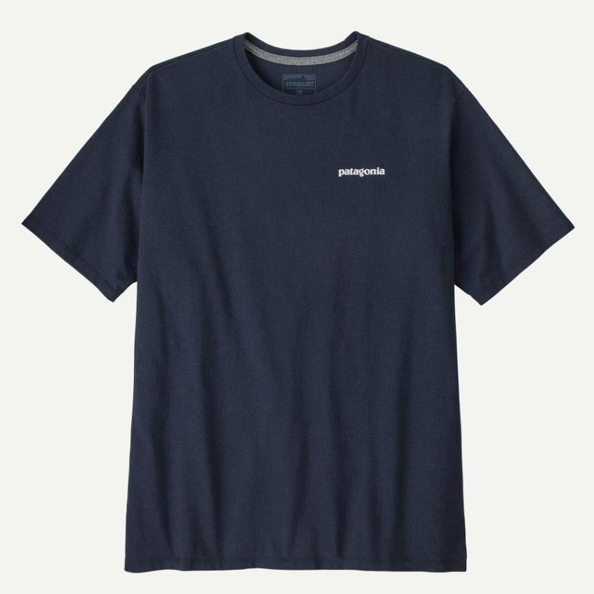 T-shirt Patagonia Logo Resp Navy