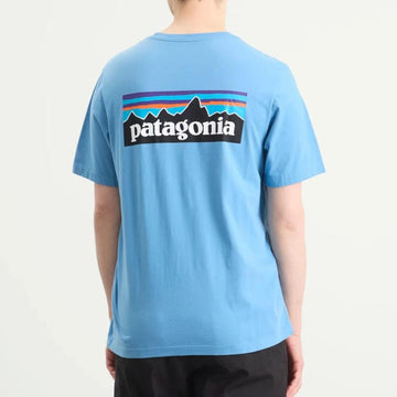 T-shirt Patagonia P-6 Logo Blue