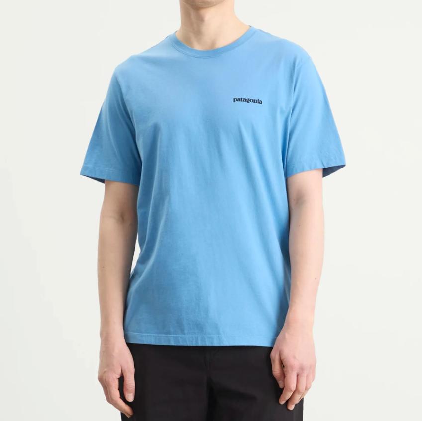 T-shirt Patagonia P-6 Logo Blue
