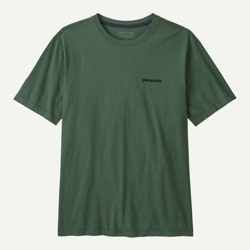T-shirt Patagonia P-6 Logo Green