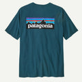 T-shirt Patagonia P-6 Logo Responsibili-Tee Petrol