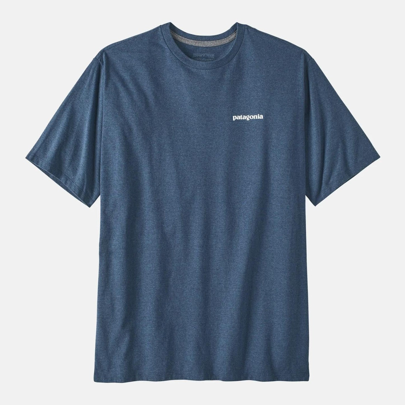 T-shirt Patagonia P-6 Logo Responsibili-tee utility blue