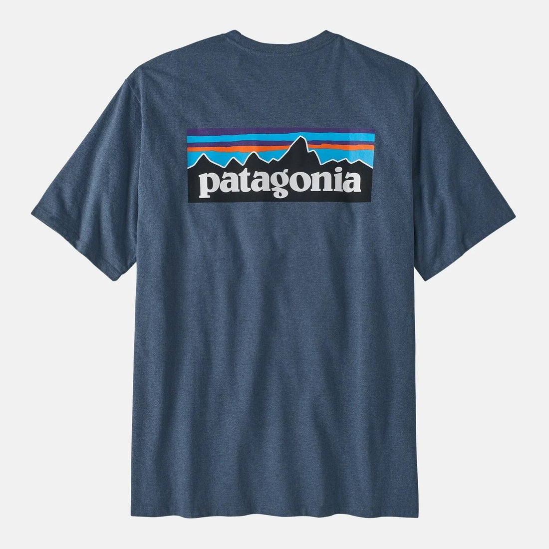T-shirt Patagonia P-6 Logo Responsibili-tee utility blue