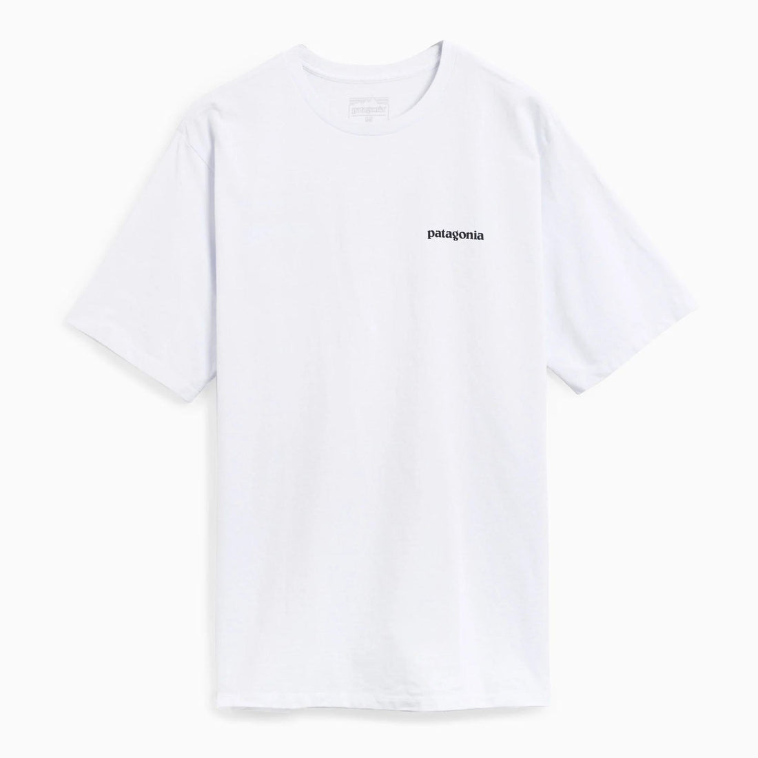 T-shirt Patagonia P-6 Logo Responsibili-tee white