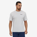 T-shirt Patagonia P-6 Logo Responsibili-tee white