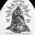 T-shirt Propaganda Burn White