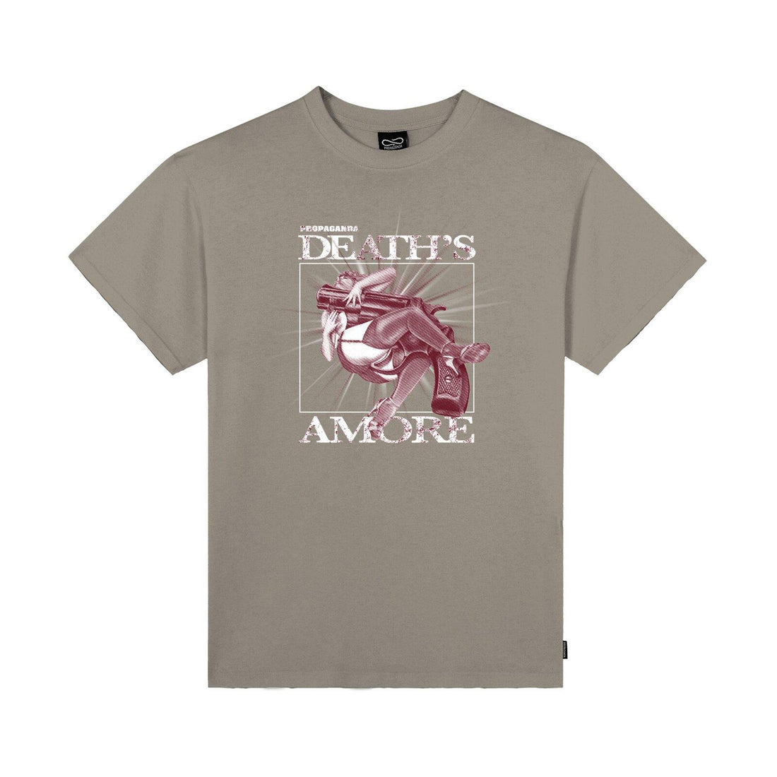T-shirt Propaganda Death's Amore sand