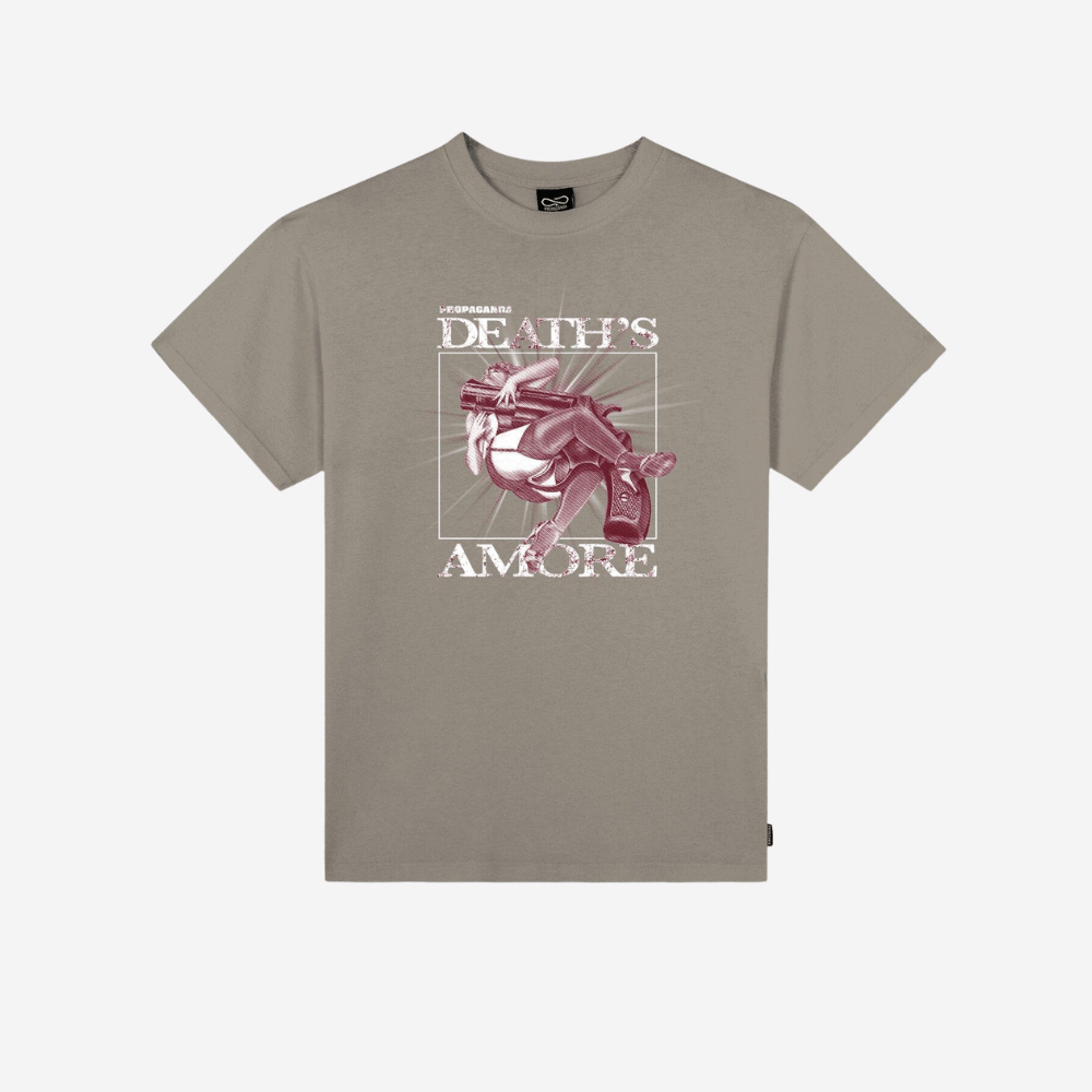 T-shirt Propaganda Death's Amore sand