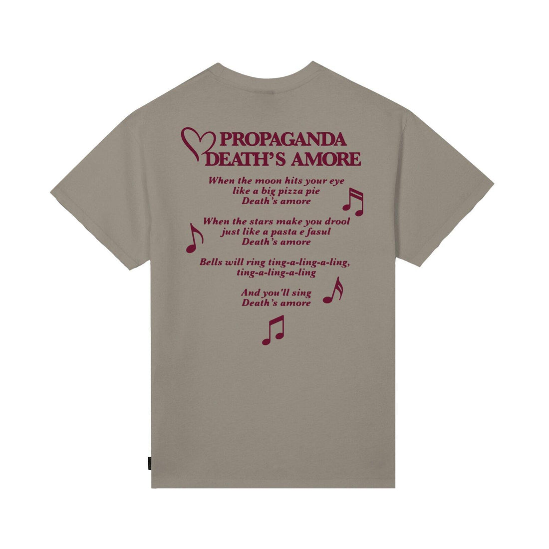 T-shirt Propaganda Death's Amore sand
