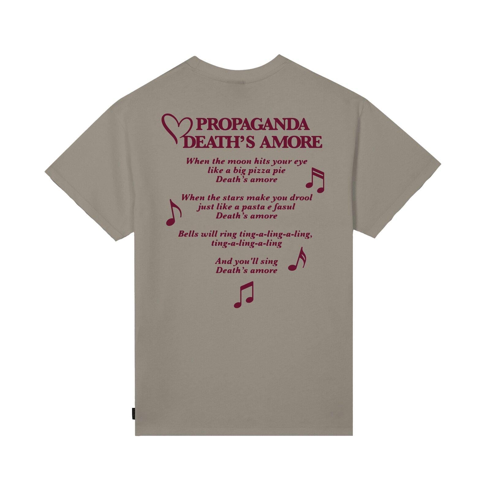 T-shirt Propaganda Death's Amore sand