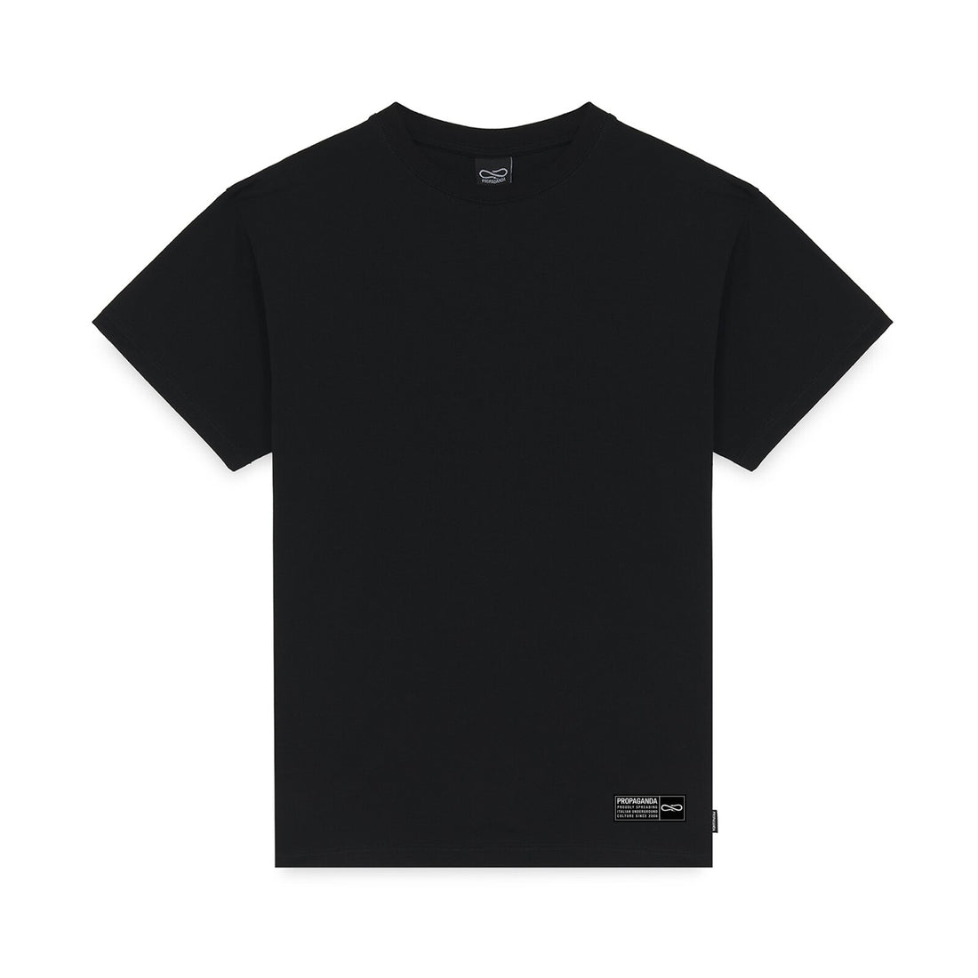 T-shirt Propaganda Label Rust Black