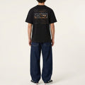 T-shirt Propaganda Label Rust Black