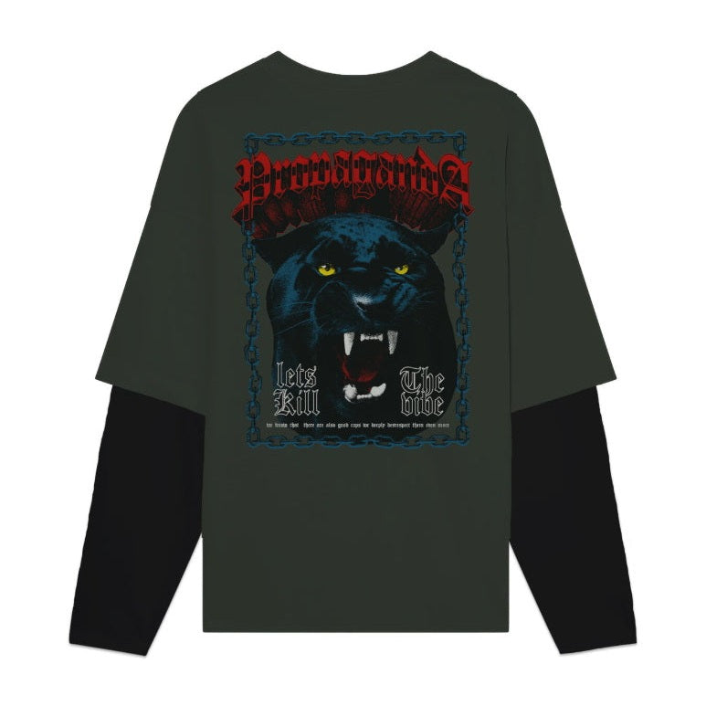 T-shirt Propaganda Let's Kill Green