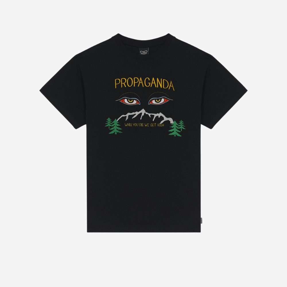 T-shirt Propaganda Peak Black