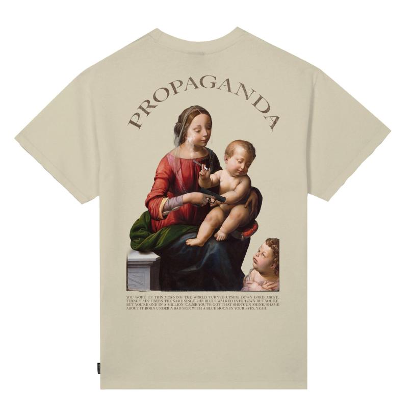 T-shirt Propaganda Revival Olive