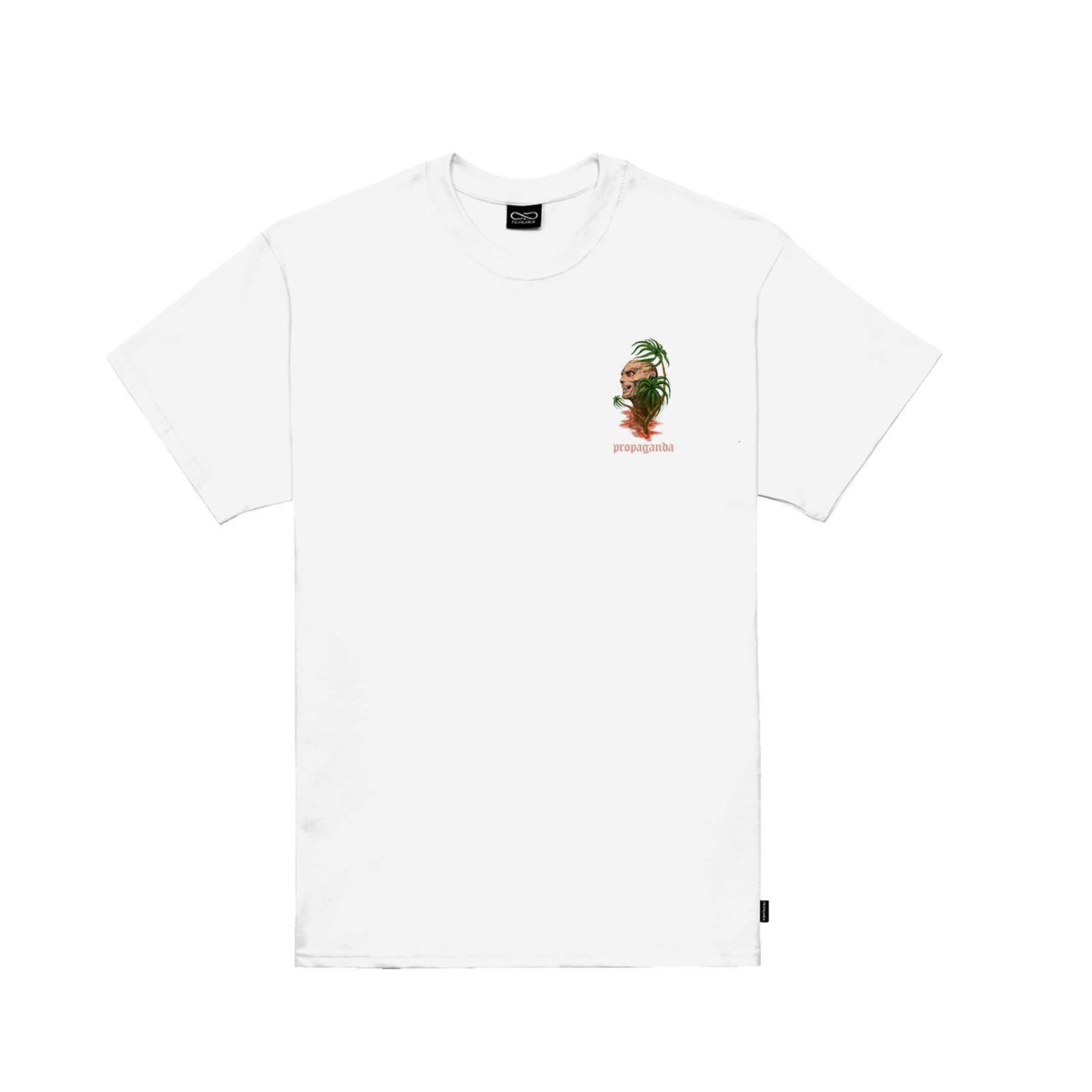 T-shirt Propaganda Scarful Undead white
