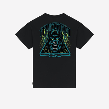 T-shirt Propaganda Triangle Wolf Black