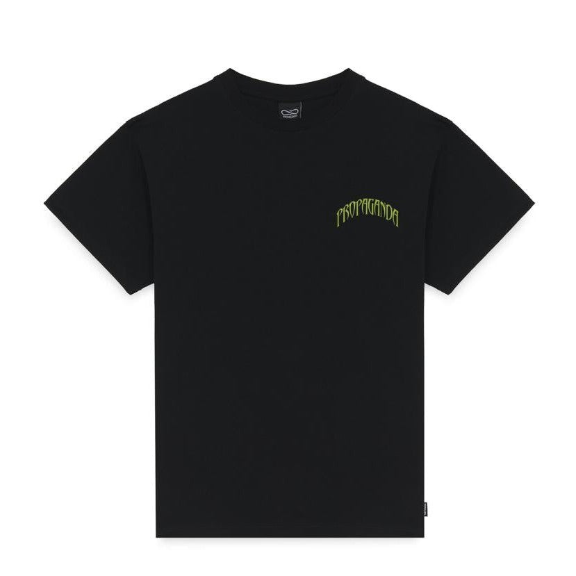 T-shirt Propaganda Triangle Wolf Black