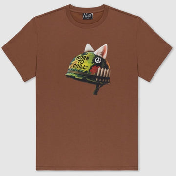 T-shirt Rip n Dip Born To Chill Brown