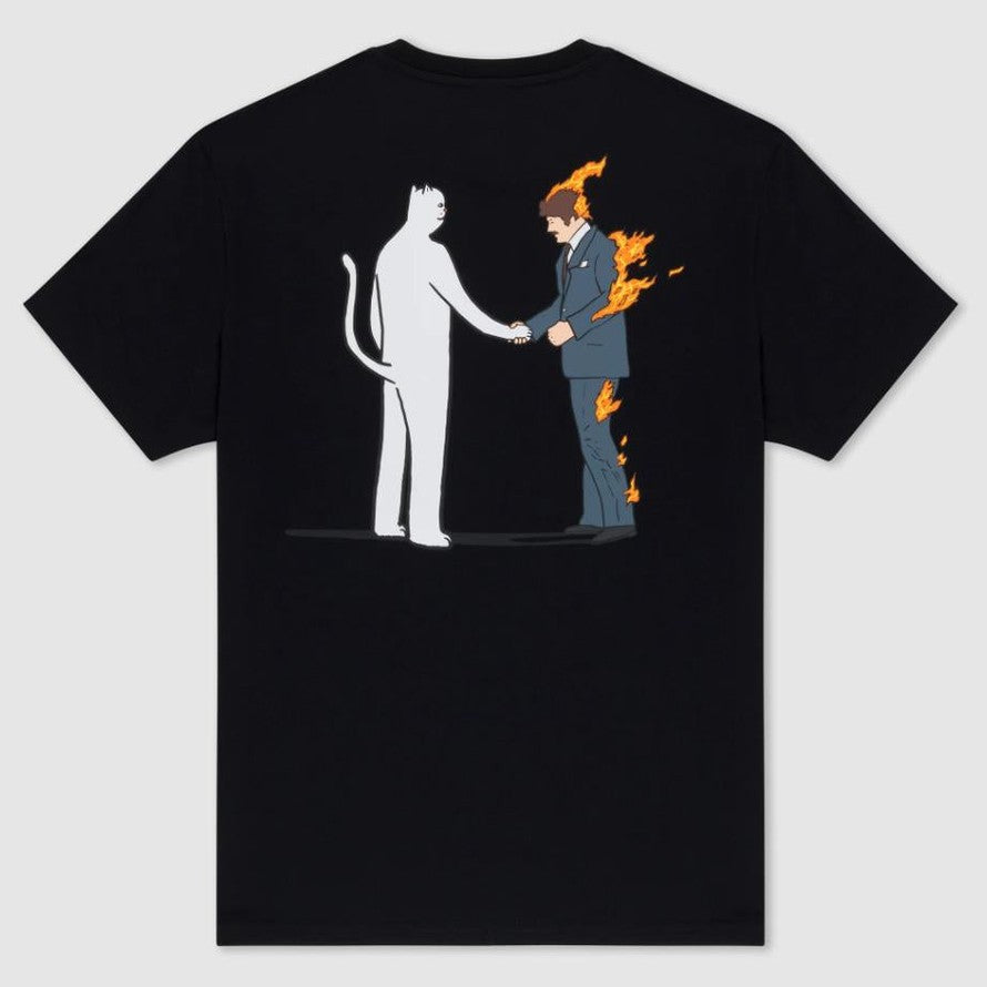 T-shirt Rip n Dip Burn Black