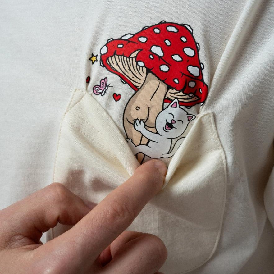 T-shirt Rip n Dip Funny Fungus Pk Beige