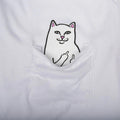 T-shirt Rip n Dip Lord Nermal Pocket White