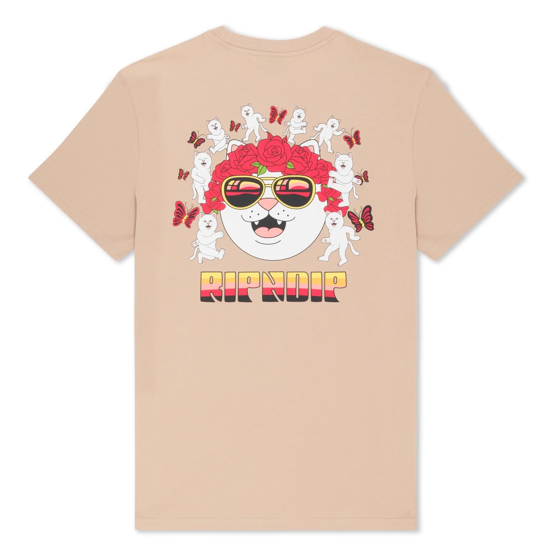 T-shirt Rip n Dip You Love Me almond